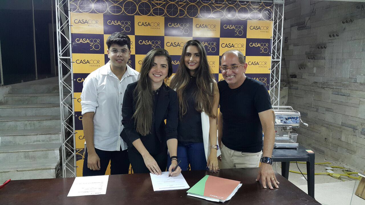 Jan Furtado, Tatiane Chaves, Amanda Cruz e Cesar Revorêdo